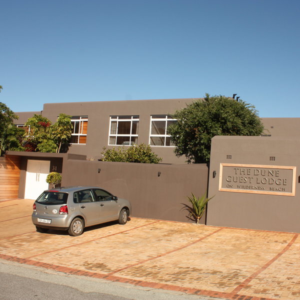 Dune Beach House is quite unassuming from the road...