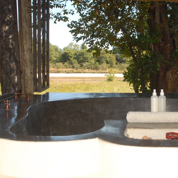 ...and has a beautiful view over the river.