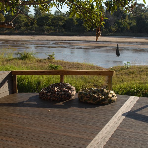 ...offering wonderful views over the river.
