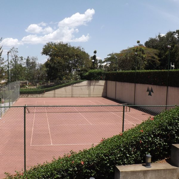 ...and a tennis court to be more active.