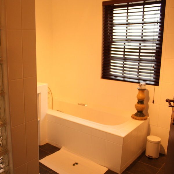 …with a bath tube…
