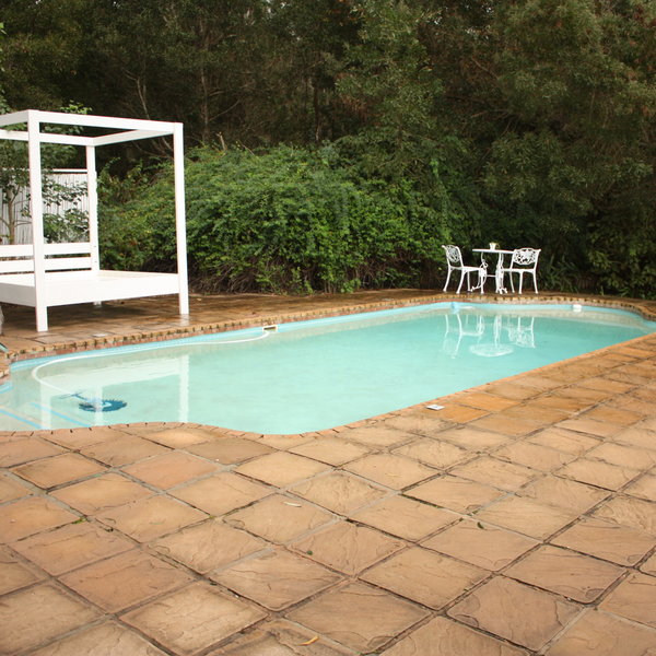 Enjoy the use of the private swimming pool…