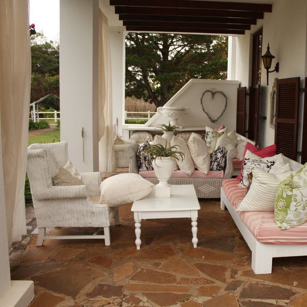 …and unwind at one of the outside terraces…
