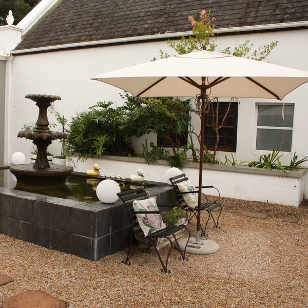 …or garden patio.