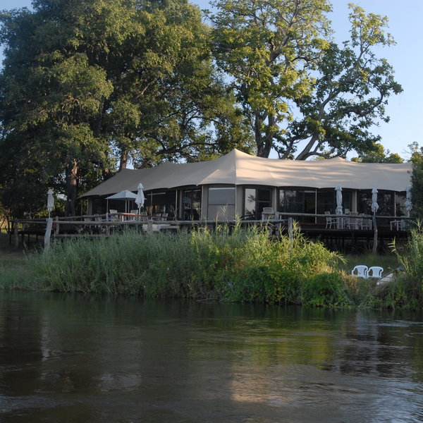 Zambezi Sands sits on a remote stretch of the Zambezi River...