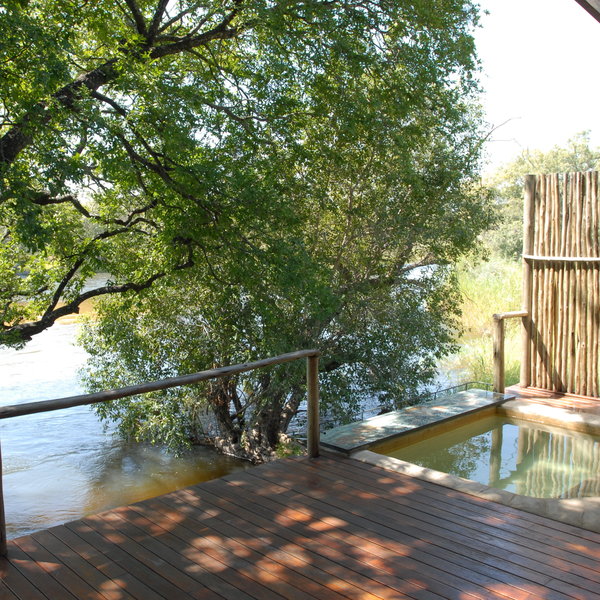 ...and a private plunge pool too