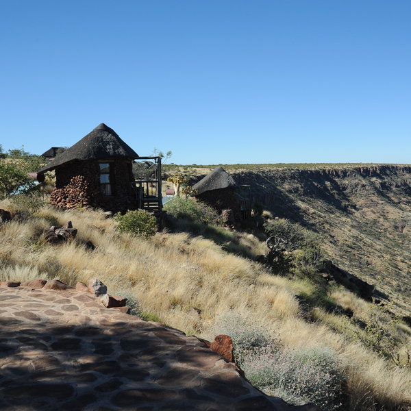 …are on the edge of the plateau.