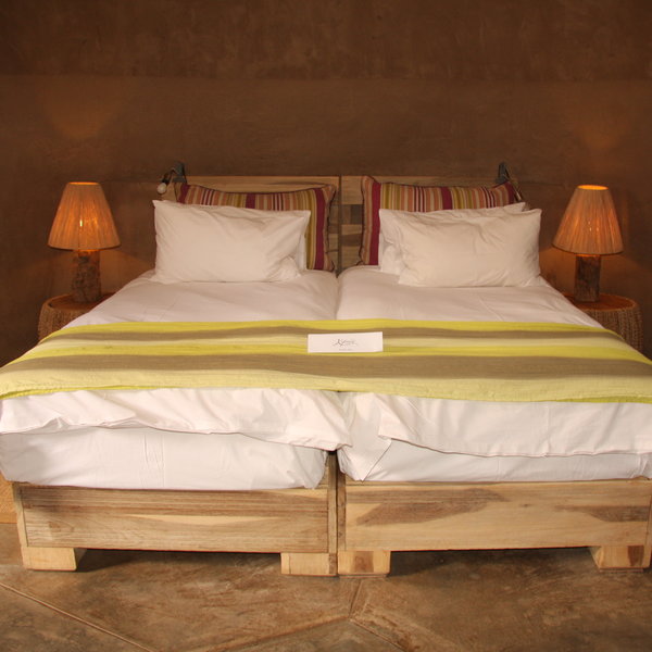 The circular rooms are clean and comfortable...