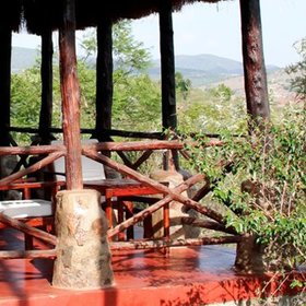 There are great views from some of the rooms at Ngari Hill.