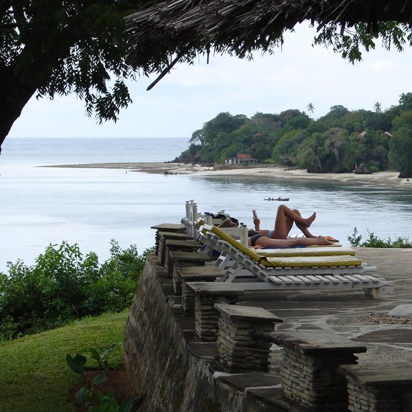 Mnarani Club has a wonderful position, overlooking Kilifi Creek.