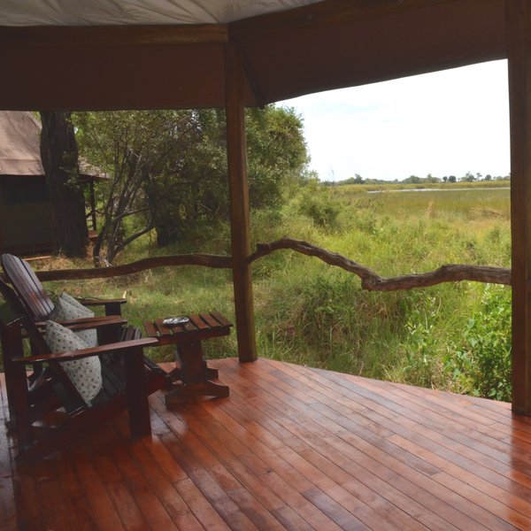 your own verandah outside.
