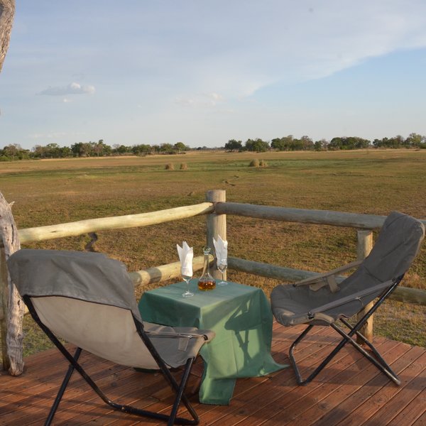 It has fabulous views over the surrounding floodplains...