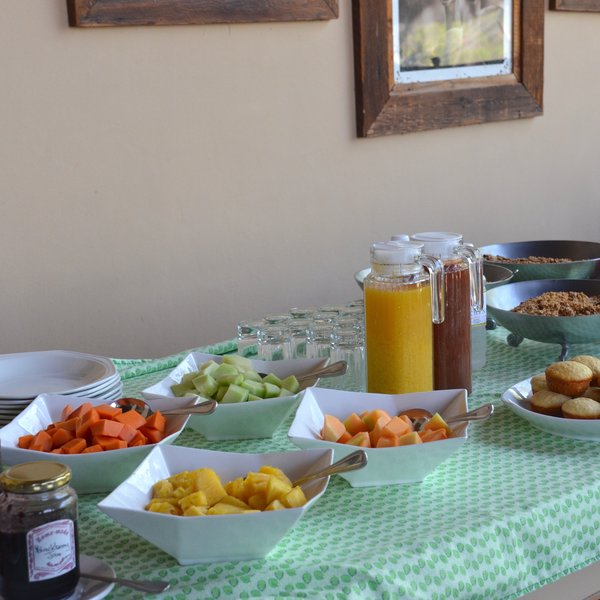 Meals are fresh, varied and tasty.