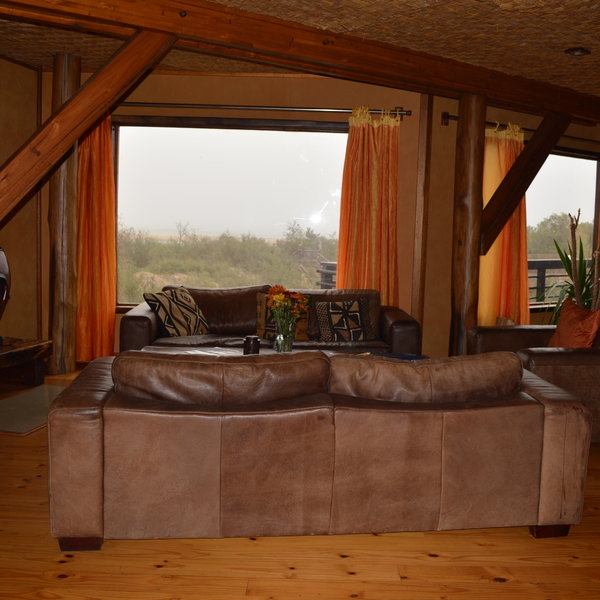 … more luxurious than the smaller but still lovely chalets.