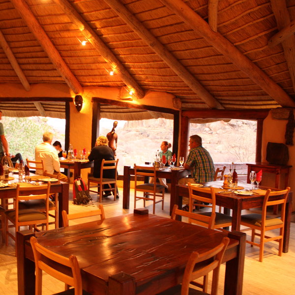 and dining area with indoor...