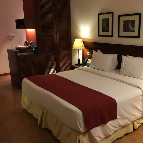 The club rooms are larger…