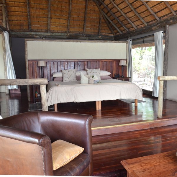 Inside the rooms, the decor is simple and fresh.