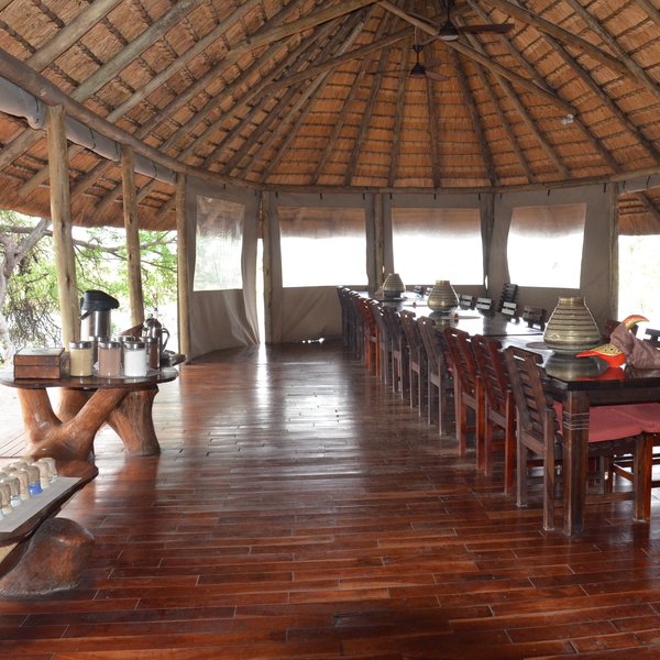 To one side of the main area is the dining room where...