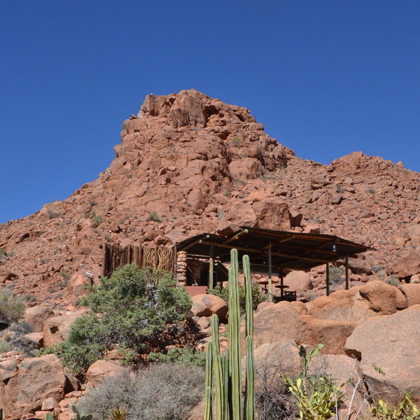 Namtib lodge is located in the spectacular Namtib Biosphere Reserve..