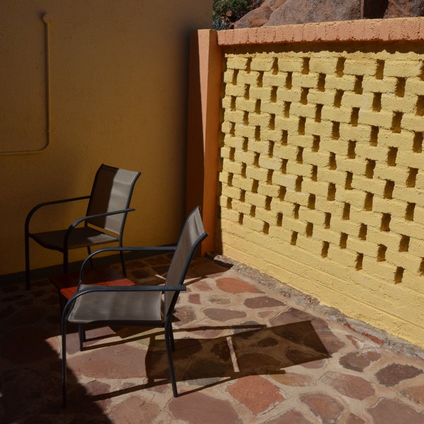 ..and a small private yard.