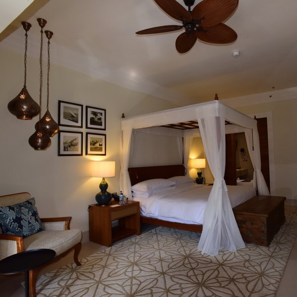 …with Zanzibari furnishings...
