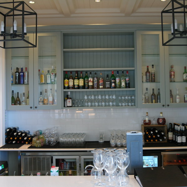 …where you can enjoy a pre or after dinner drink.