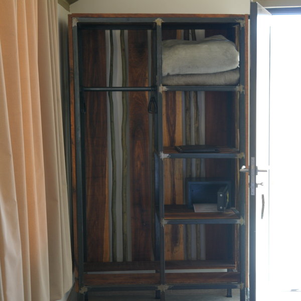 The chalets offer enough space for your personal belongings..