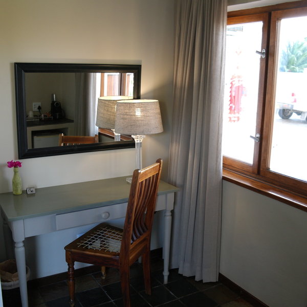 …including a dressing/writing table…