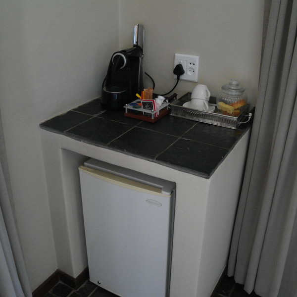 …and tea and coffee making facilities...