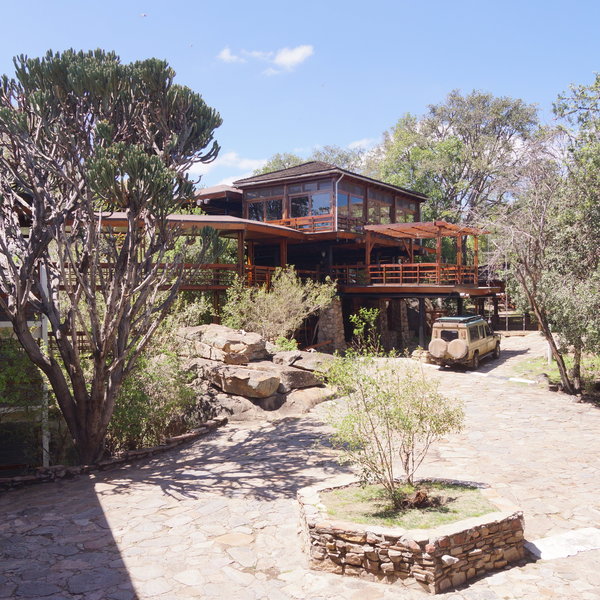 … and is built into the volcanic rocks of the northern plains.