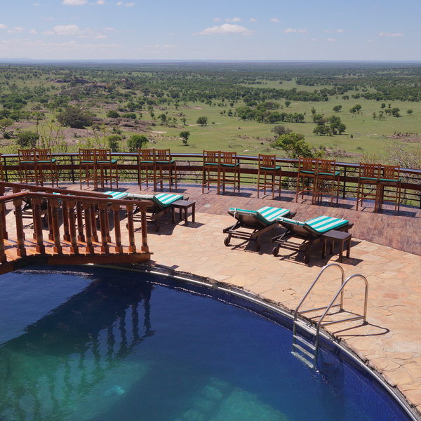 …where you can relax while enjoying the spectacular view of the plains.