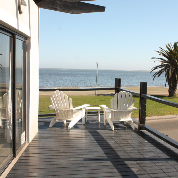 Oyster Box Guesthouse is situated on the Walvis Bay lagoon...