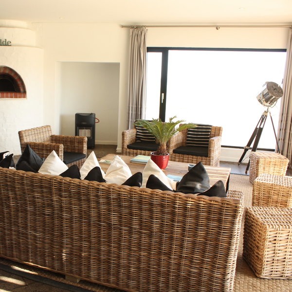 The main areas include light and bright seating...
