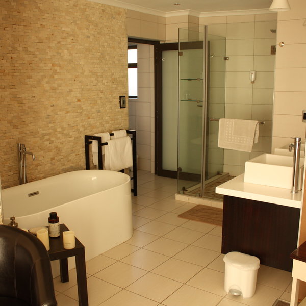with en-suite bathrooms - with some having a free standing bath and shower...