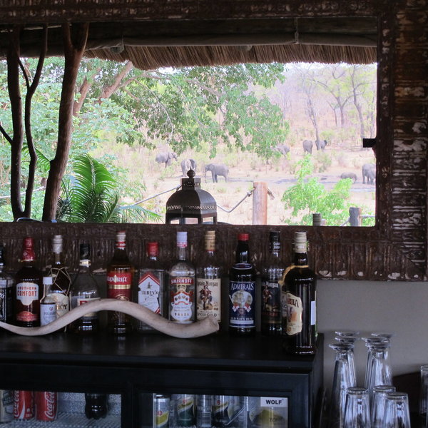 ...and the self service bar.