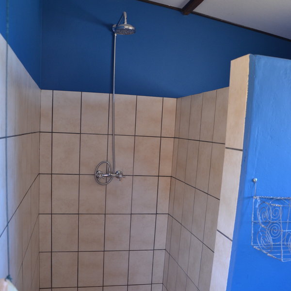 ...each with a shower...