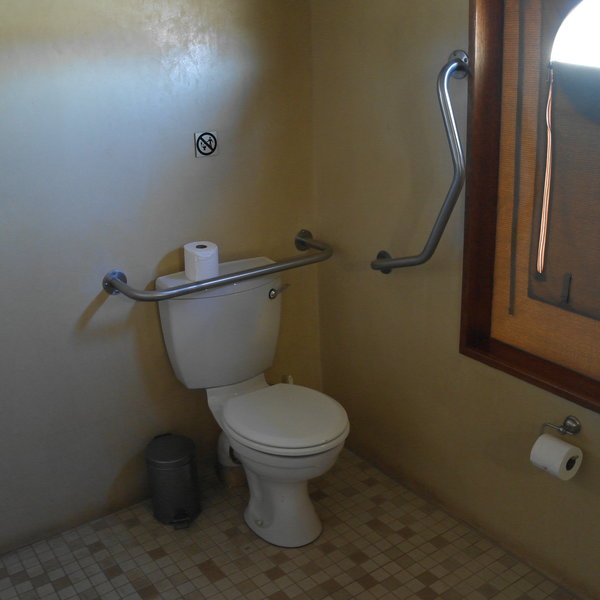 ...and toilet.
