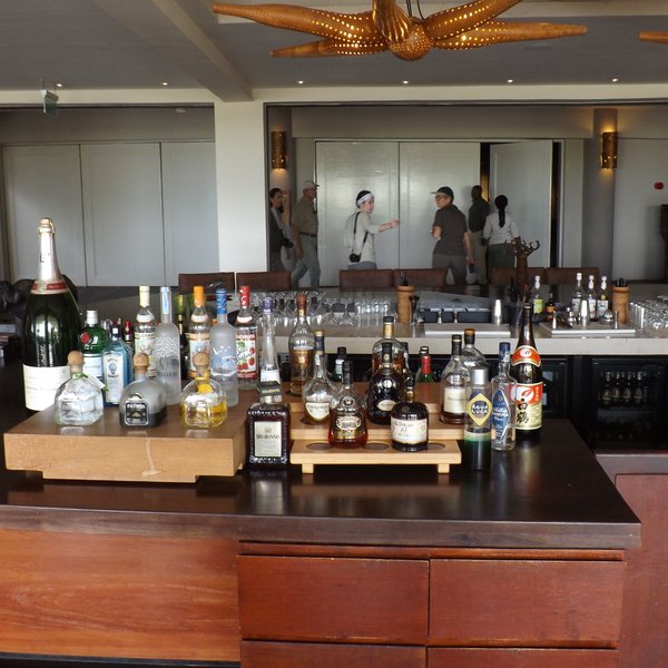 The Maji Bar serves a great variety of spirits and a wide range of cocktails...