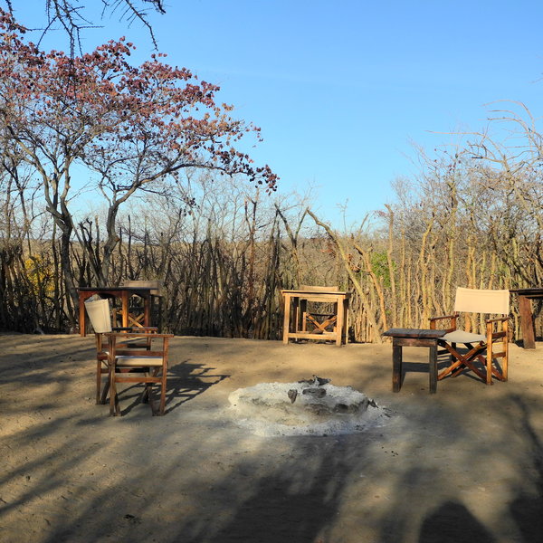 ... with comfy chairs around to enjoy the special atmosphere.