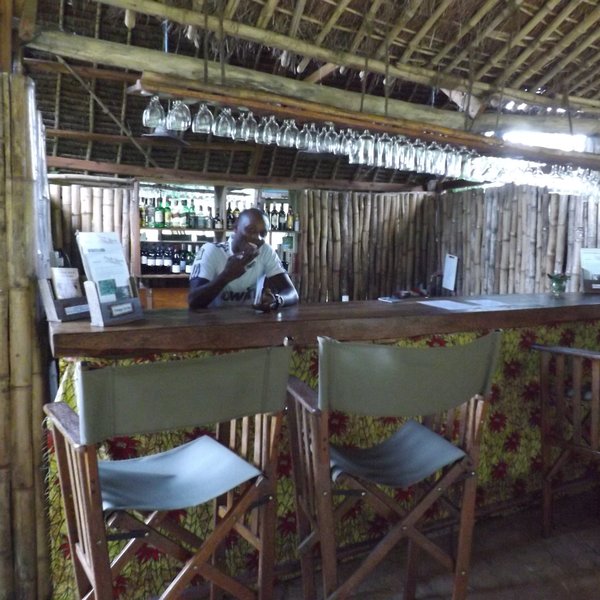 There is always someone on hand to serve you a drink...
