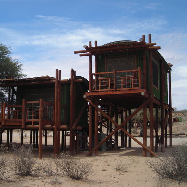 Urikaruus Wilderness Camp has four cabins ...