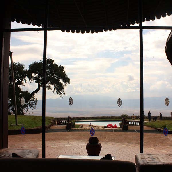 ...and a great spot for admiring the views.
