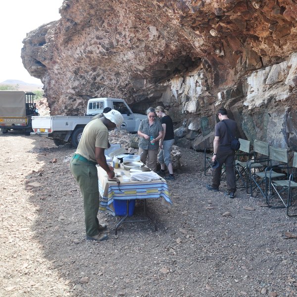 ...and may also involve a picnic lunch out in the wilderness.