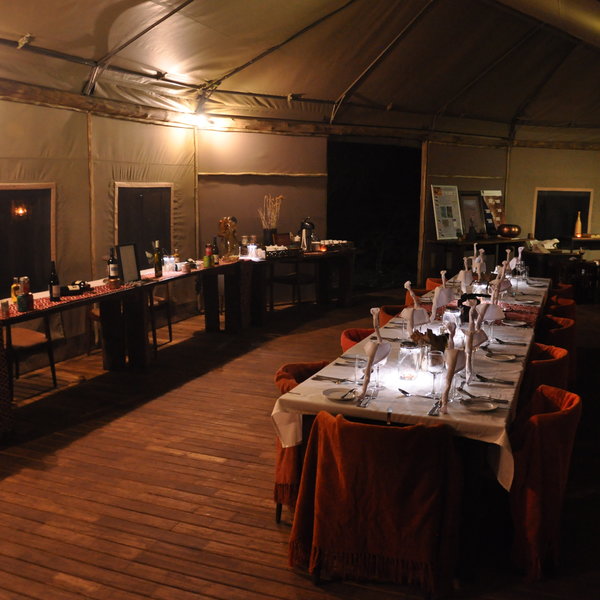 ...where evening meals are normally served communally...