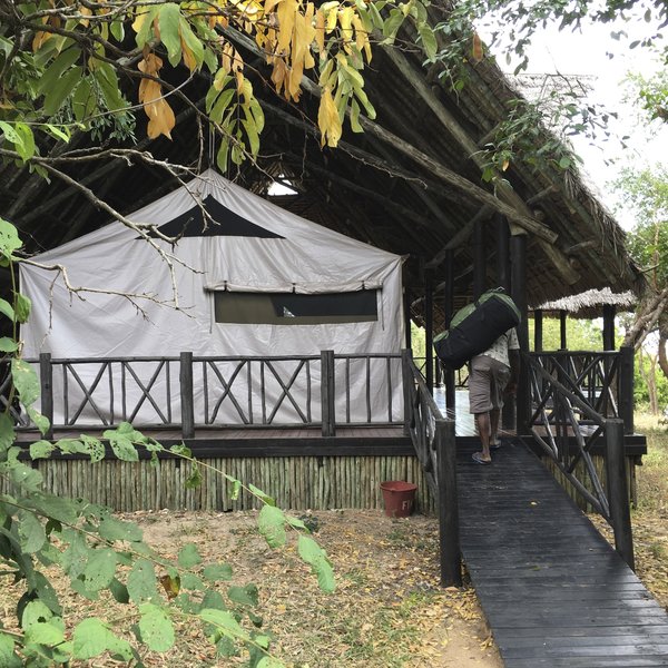 The tents are all very similar…