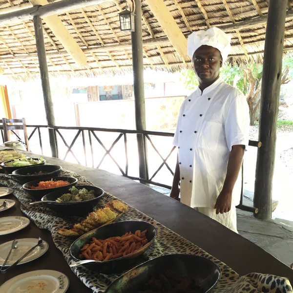 Meals are often served buffet style…
