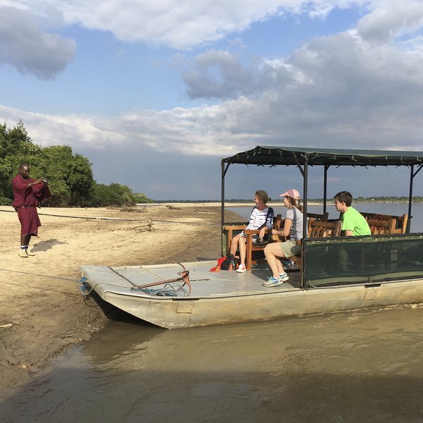 Beside the great Rufiji River…