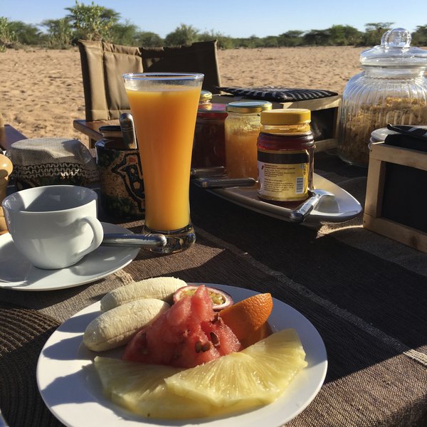 …and we found the meals appetising and well prepared considering the remote location.