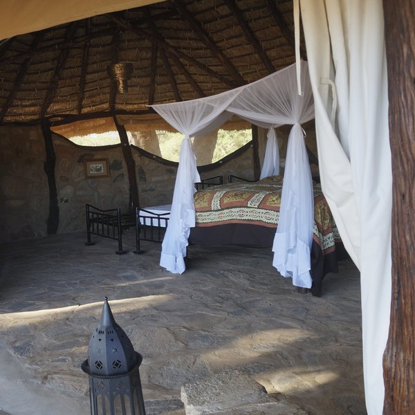 …and enough space for further beds if a family or group are staying.