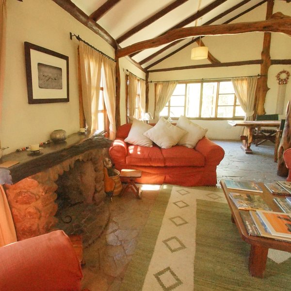 …with a fireplace…
